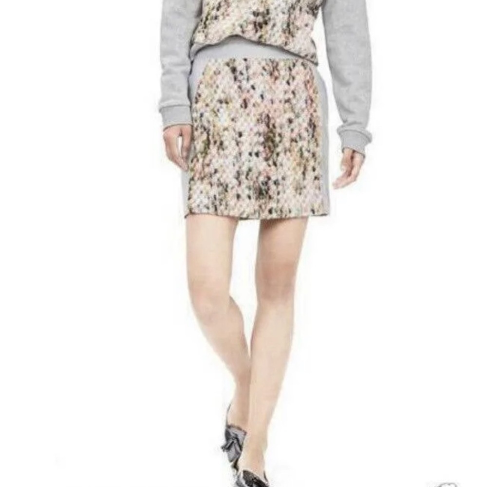 Banana Republic Popcorn Wool Panel Mini Skirt | Size 00P